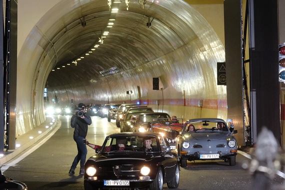 POVIJESNI TRENUTAK Puštena u promet druga cijev tunela Učka