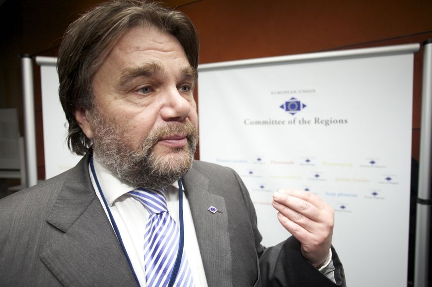 Ivan Jakovčić na Odboru regija Europske unije u Bruxellesu (Foto: Večernji list)