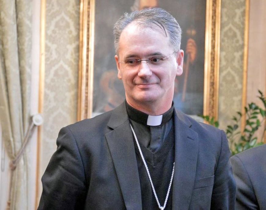 Biskup Porečke i pulske biskupije mons. Dražen Kutleša (foto: Vlada RH)