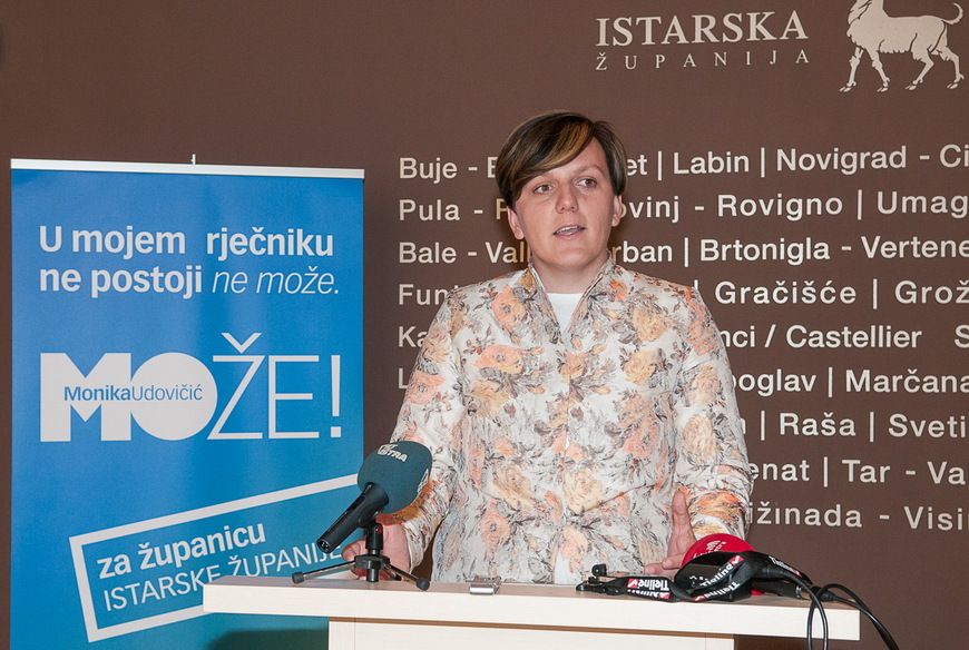 Monika Udovičić, kandidatkinja HDZ-a za istarsku županicu 