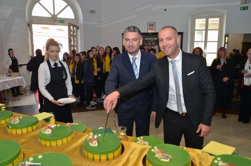 Boris Miletić i Robert Cvek na proslavi Dana Grada Pule