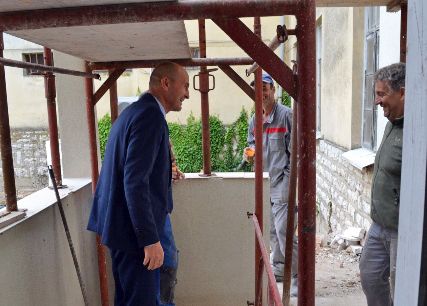 Gradonačelnik Vili Bassanese obišao je radove na zgradi Zajednice Talijana