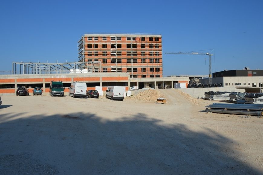 Gradilište nove bolnice u Puli u ožujku ove godine