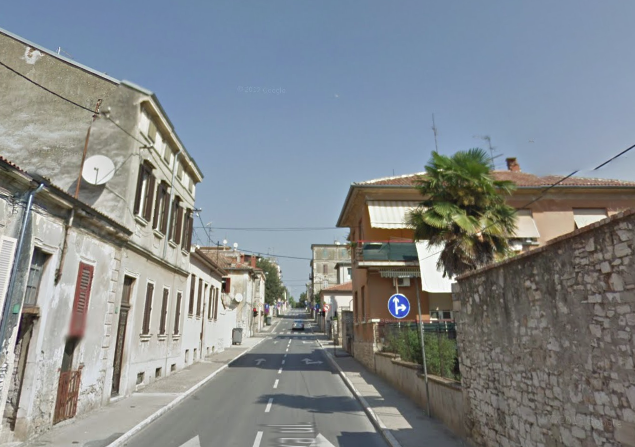 Ulica Bartolomea dei Vitreia u Puli (foto: Google)