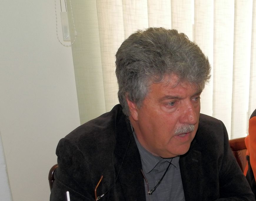 Predsjednik Sindikata Istre, Kvarnera i Dalmacije Bruno Bulić