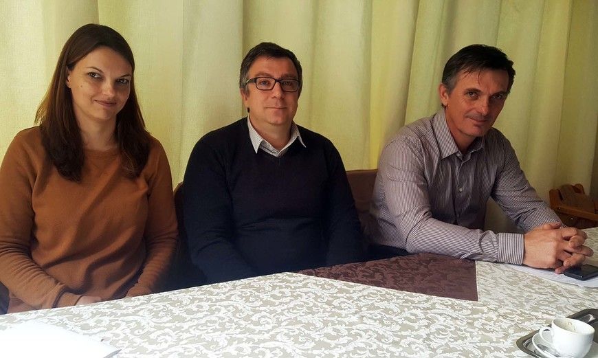 Luiza Gortan, Srećko Peršić i Branko Vareško