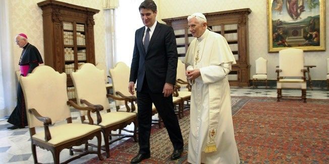 Milanović je razgovarao s papom Benediktom XVI