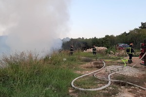 Vatrogasci iz Rovinja i Bala intervenirali zbog požara
