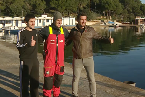 Ivica Kostelić na Bunarini trenira jedrenje za Olimpijadu (video)