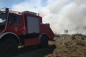 Pulski vatrogasci ugasili požar u Trljima i Rojnićima (foto)