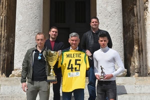 Boris Miletić održao prijem za MNK Futsal Pula