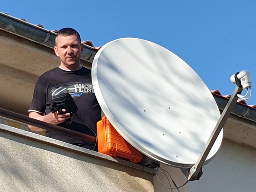 Vedran Sladonja: 'Instalacija satelitske antene kvalitetno rješenje za ponudu osnovnih besplatnih programa' (foto: privatni album)