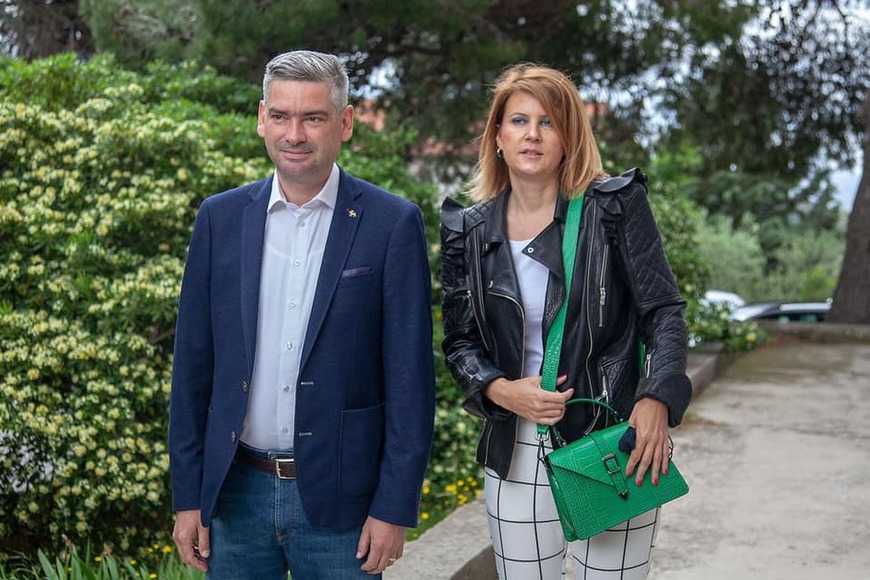 Boris Miletić sa suprugom Larom