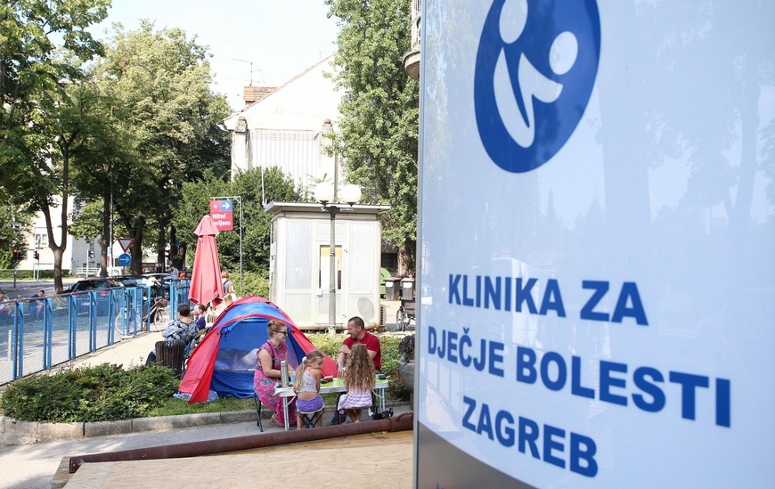 Klinika za dječje bolesti u Klaićevoj ulici u Zagrebu (foto: Matija Habljak/PIXSELL)