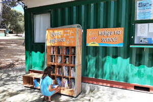 Otvorena ljetna knjižnica na Fratarskom otoku