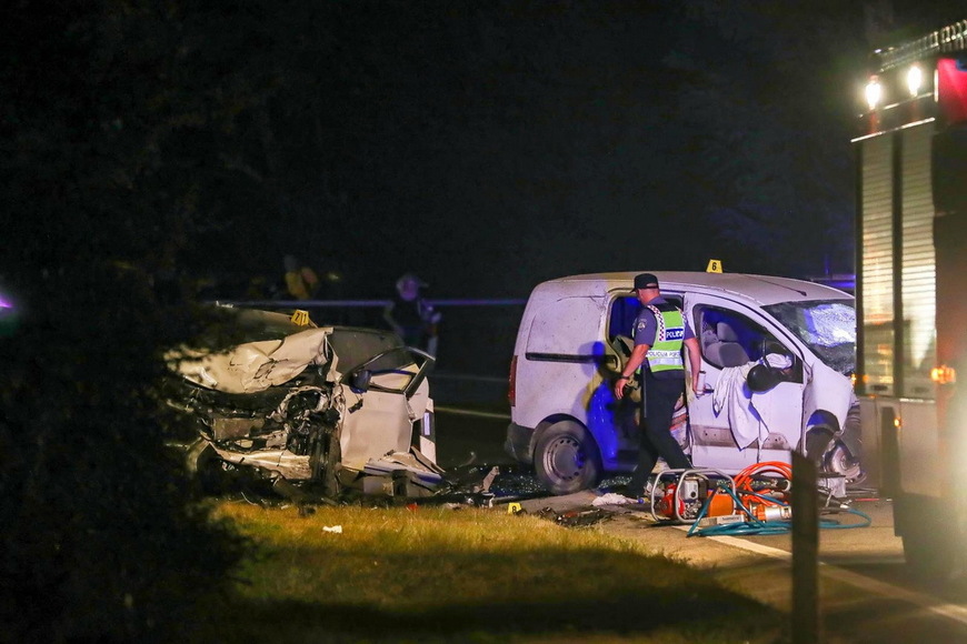 Prometna nesreća kraj Poreča (foto: Srećko Niketić/PIXSELL) 