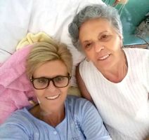 S mamom nakon posljednje operacije