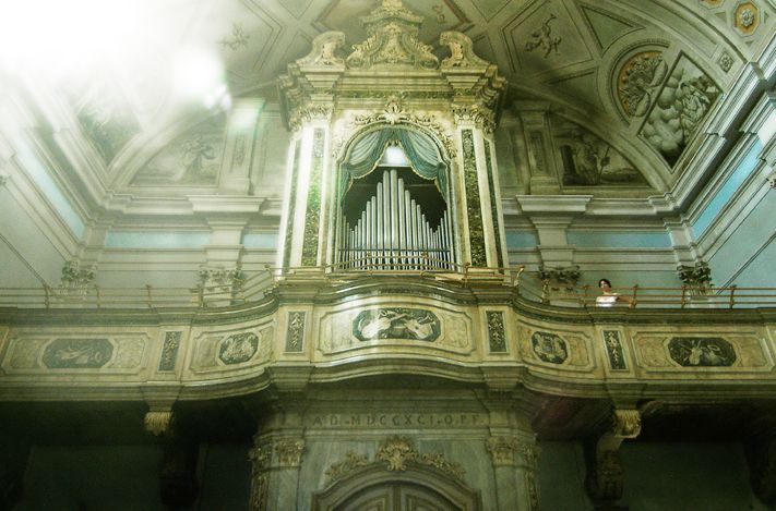 Orgulje u Župnoj crkvi Sv. Servola u Bujama.