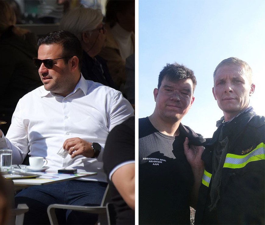 Gradonačelnik na izletu u Barceloni, vođa oporbe s vatrogascima