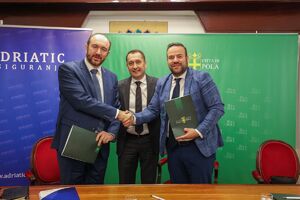 Grad Pula potpisao prorazum o suradnji s Adriatic osiguranjem