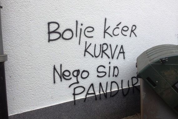 Osveta grafitom: Koga su to naljutili pazinski policajci?