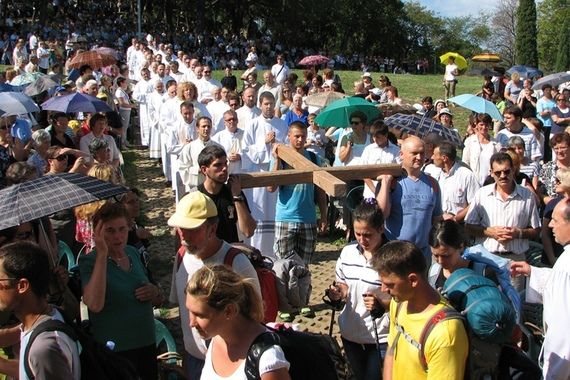 Hodočašće Istrana na Trsat: Stotinjak hodočasnika stiglo pješice