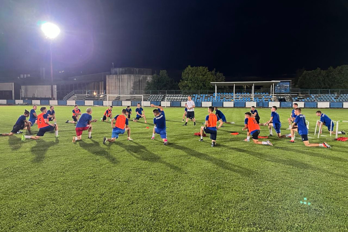 Početak priprema pazinskih 'plavih' (foto: NK Pazinka-Pazin)