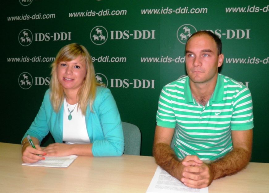 Medijska konferencija Kluba mladih IDS-a; Petra Kancijanić i Vili Rosanda