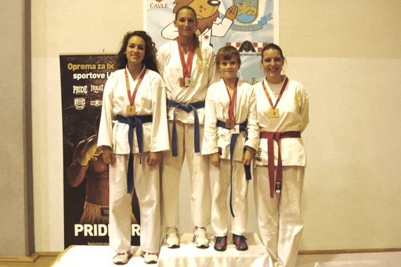 Lavovi izuzetno uspješni na karate turniru na Grobniku