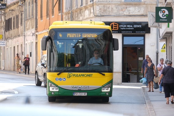 Od 1. siječnja autobus u Puli postaje besplatan za cijelu veliku skupinu ljudi