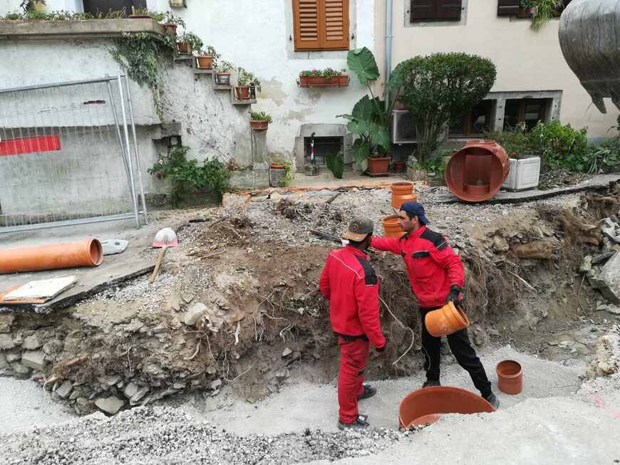 Radovi za novo lice Starog Buzeta trajat će do proljeća. 'Buka i prašina prođu, a prelijepi Pjacalet ostaje'