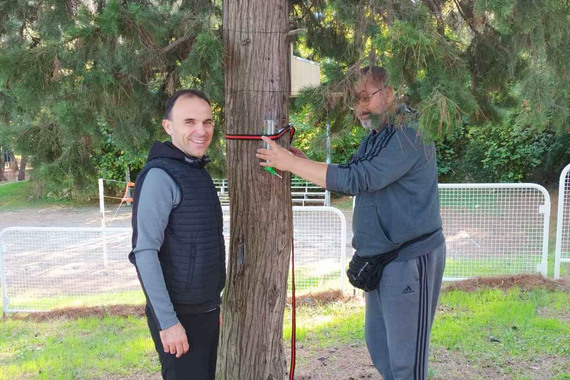 Conny Peto Đeneš i Dražen Požarić već četiri godine brinu o porečkim vjevericama