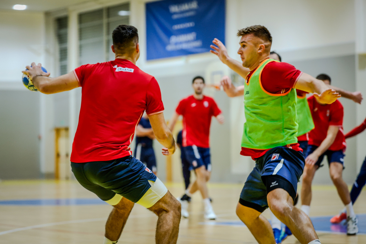 Gianfranco Pribetić na pripremama reprezentacije (foto: HRS)