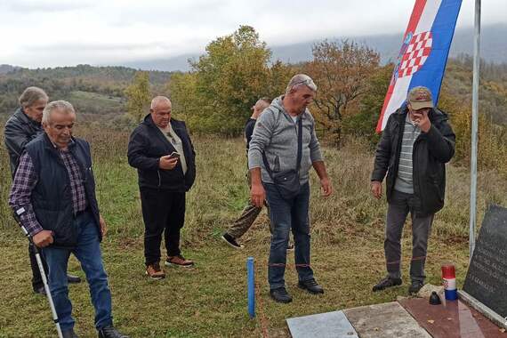 Porečki branitelji posjetili mjesto pogibije Stipana Liovića