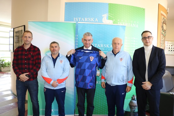 Župan primio članove HNS-a uoči današnje utakmice hrvatske futsal reprezentacije