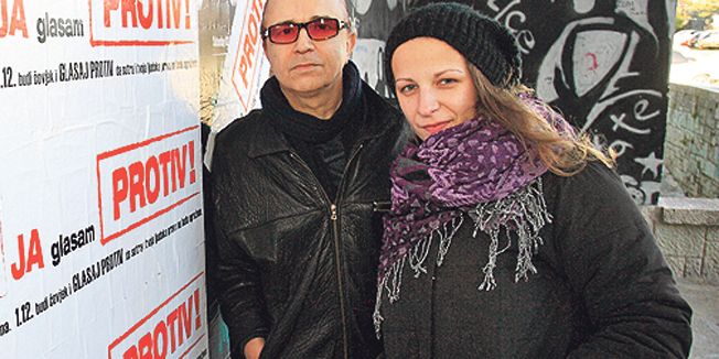 Dean Zahtila i Tamara Nestorović: Mi smo gay friendly grad! (foto: Jutarnji list)