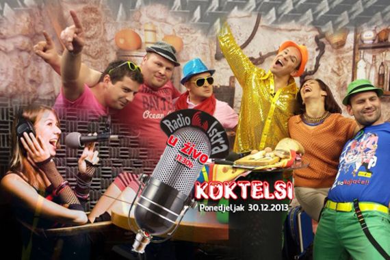 Koktelsi danas uživo na Radio Istri