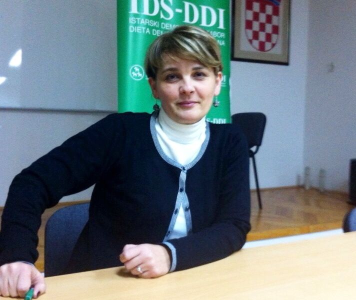 Sanja Oplanić, nova predsjednica Gradske podružnice IDS-a Poreč