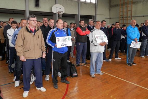 Održano sportsko natjecanje istarskih dragovoljaca i veterana