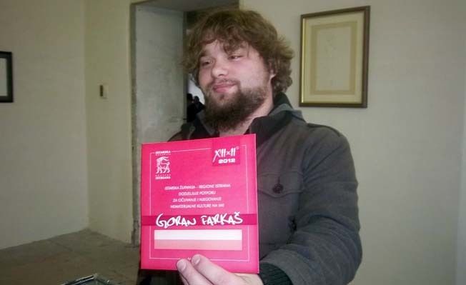 Goran Farkaš je dobio stipendiju za očuvanje i njegovanje nematerijalne kulture
