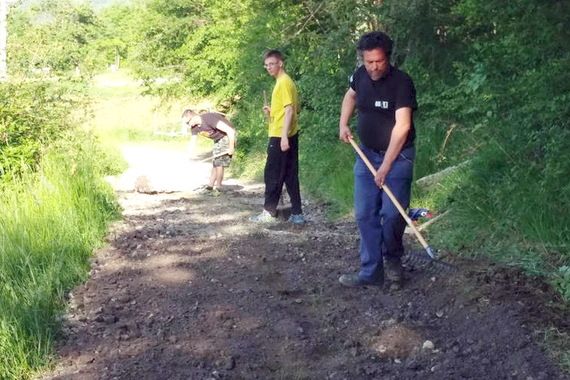 Cesta Škrbina ponovo prohodna