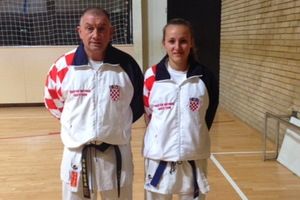 Nina Kontošić osvojila srebro na svjetskom karate kupu u Lignanu
