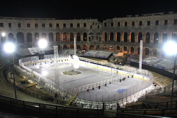 Dvije godine od kada je slika zaleđene pulske Arene obišla svijet