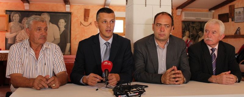 Milan Buršić, Valter Flego, Klaudio Vitasović i Milan Antolović 