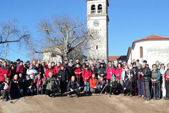 Buzetski planirani godinu započeli memorijalnim pohodom Nedjeljkovim stazama