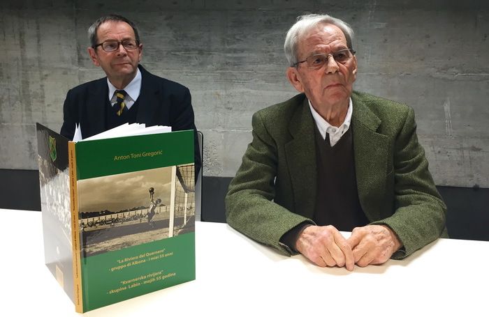 Prof. Tullio Vorano i Toni Gregorić