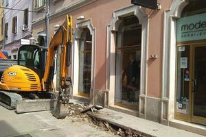 Radovi u ulici Sergijevaca odvijaju se prema planu