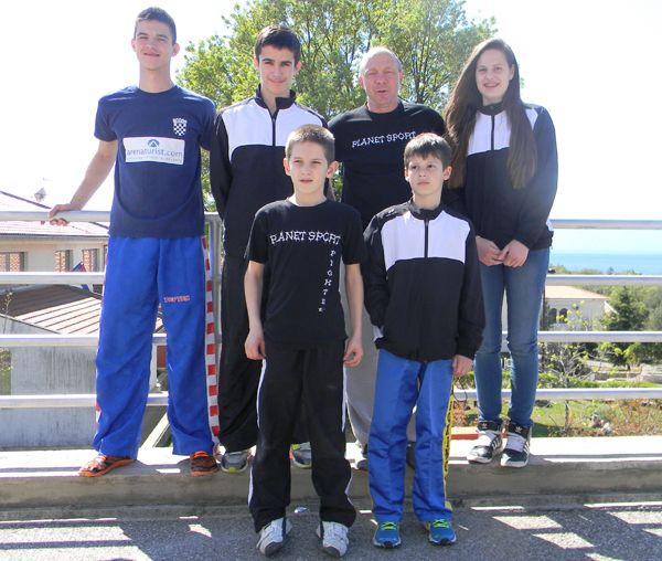 Ekipa KBK "Planet Sport" koja je nastupila na prvenstvu Hrvatske