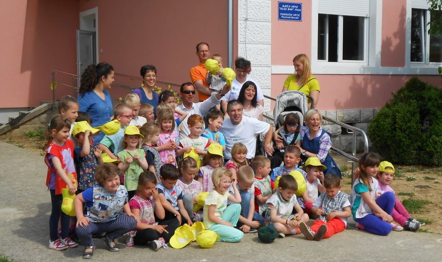 Gracijano Turčinović i Patricija Hrvatin upoznali su djecu sa svojim životnim pričama