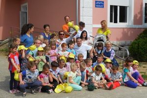 Dječji vrtić u Pazinskim Novakima posjetili članovi DTI Pazin
